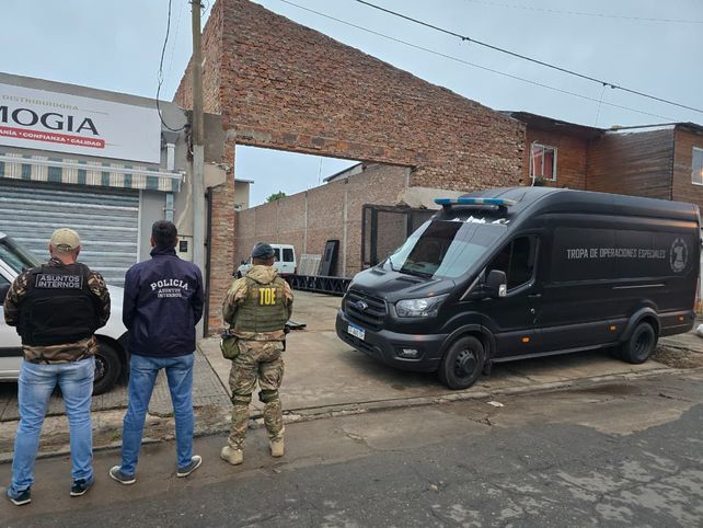 La policía
