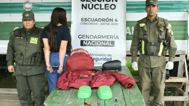 Una mujer viajaba en ómnibus con dos kilos de cocaína