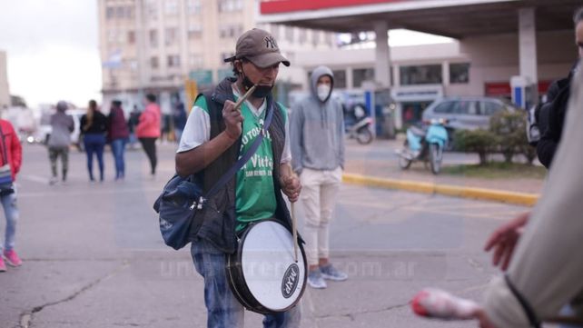 El Polo Obrero corta Cinco Esquinas en Paraná