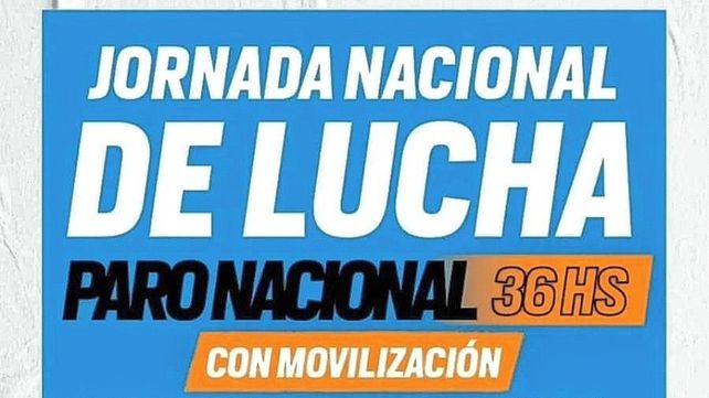 Con Julio Piumato encabezando la actividad
