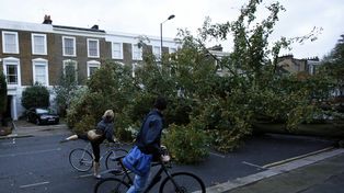 Inundaciones y suspensión de vuelos en Francia e Inglaterra por fuertes temporales