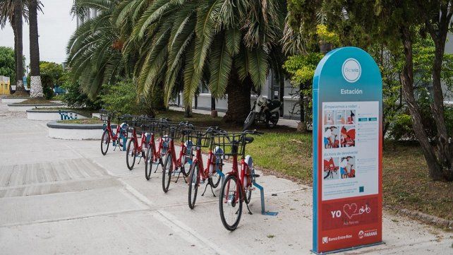 El sistema de bicicletas públicas de Paraná será sin costo durante toda la semana