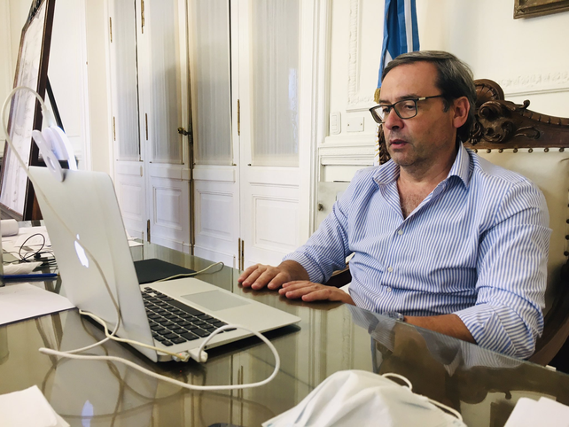 El secretario de Gobierno de la Municipalidad, Gustavo Zignago