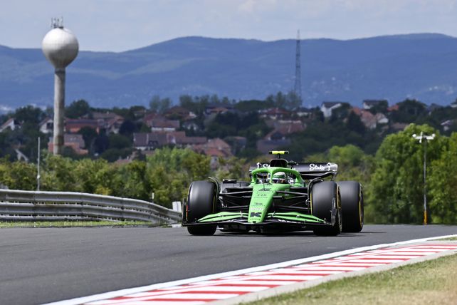 Gabriel Bortoleto se quedó con el 6º puesto del GP de Hungría.