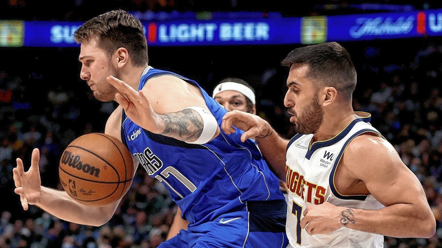 Campazzo perdió el duelo ante Doncic y Denver cayó ante Dallas