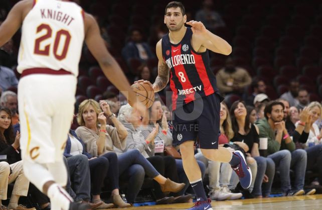 San Lorenzo perdió con Cleveland en otro amistoso histórico