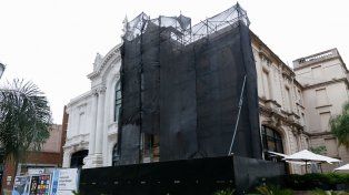 Teatro Municipal ya tiene un 60% de avance la obra de restauración&nbsp;