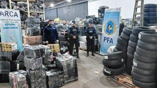 Concordia: incautaron mercadería valuada en más de $580 millones durante un operativo en la Ruta 14