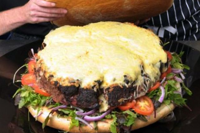 Una hamburguesota