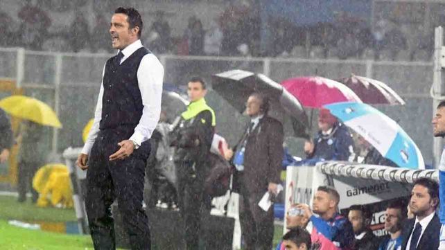 Un partido italiano se suspendió unos minutos por un sismo