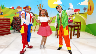 Tito y Pelusa, junto a Gabyta