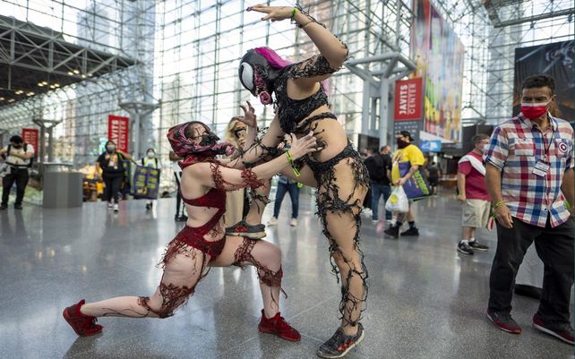 En imágenes: la fantasía del cómic aterriza en Nueva York