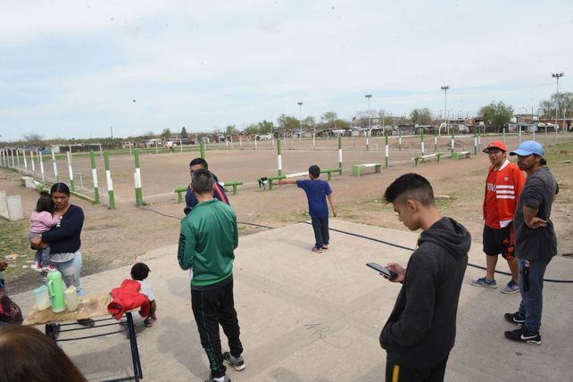 El club de barrio Las Flores.&nbsp;