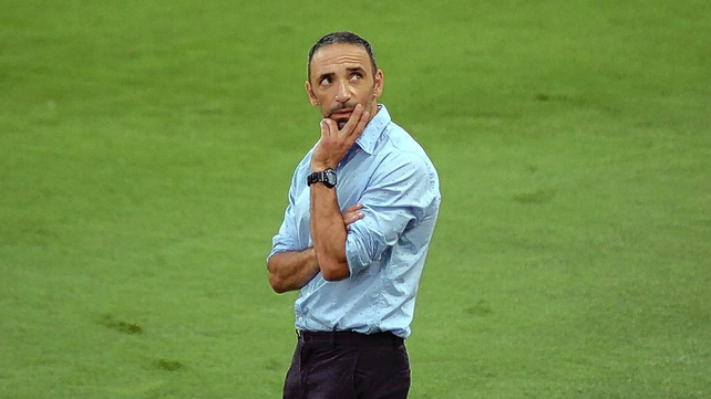 El técnico de Unión analiza un posible cambio de esquema.