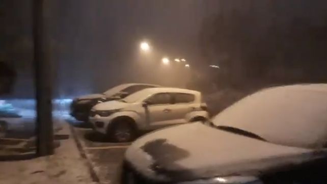Nevó en el sur de Brasil y los videos se hicieron virales en las redes sociales