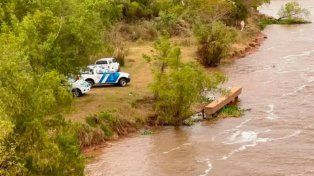 Encontraron con vida al paranaense que era buscado tras abandonar su auto en la Ruta 168