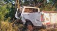 La camioneta dio de lleno contra un árbol. Sucedió en Villaguay. La camioneta dio de lleno contra un árbol. Sucedió en Villaguay.