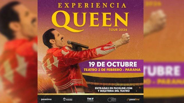Experiencia Queen regresa a Paraná
