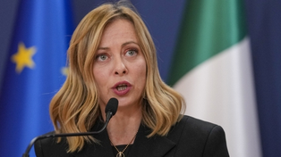 La premier italiana Giorgia Meloni cambió la política exterior, con un viraje neto hacia Occidente.