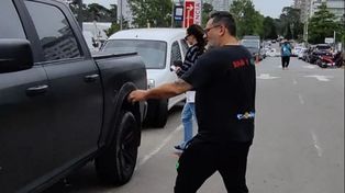 El Pocho ya hacía unos días que estaba en Punta del Este, donde sufrió este incidente que derivó en la fractura de clavícula. (Foto: diario El Observador)