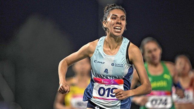 La marplatense Micaela Levaggi ganó los 1.500 en los Juegos Sudamericanos en Santa Fe.