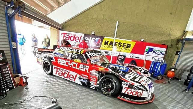 El bicampe{on de TC estuvo desde el martes buscando nuevos rumbos con su nuevo auto que debutó en Concordia.