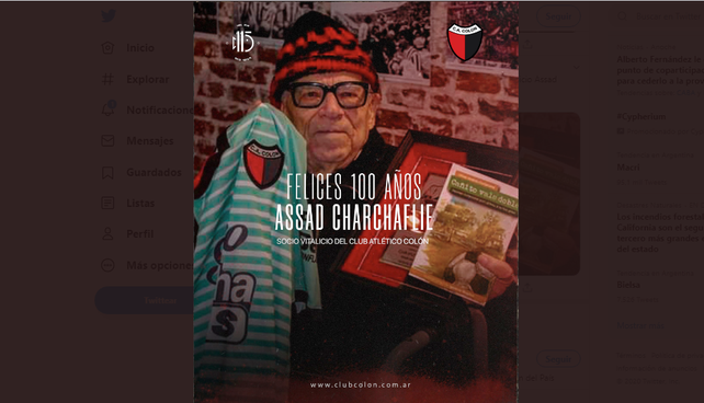 Colón: un reconocimiento y una foto que hicieron gran ruido