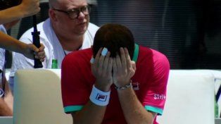 Schwartzman abandonó en Auckland y es duda para Australia