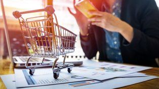 Ell 52% de las ventas fueron abonadas a través de tarjetas de crédito.