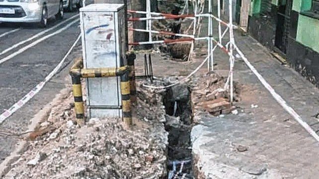 Otro ladrón de cables con quemaduras de gravedad en Rosario Otro ladrón de cables con quemaduras de gravedad en Rosario