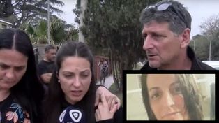 La familia de Claudia Decurgez se movilizó en la mañana de este martes en Santo Tomé en reclamo de justicia.&nbsp;