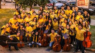 Más de 200 chicos participan de un encuentro de Orquestas Juveniles