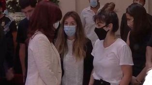 Dalma reveló el motivo por el cual no se saludó con Cristina en el velatorio de Maradona