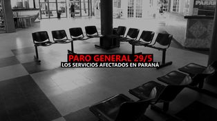 Los alcances del paro general en Paraná
