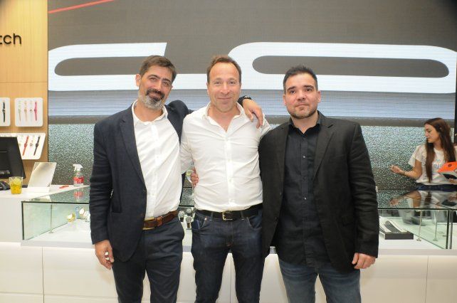 Juan José Montilla, Gabriel Safirstein, Zoe Garay y Nicolás Lanzone
