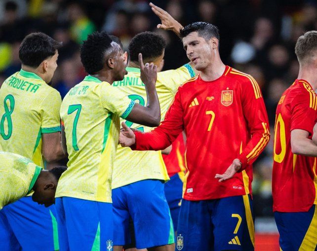 Brasil empató con España.