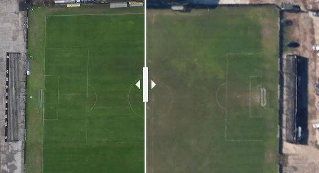 Achicaron las áreas de la cancha de Riestra un día después de la polémica