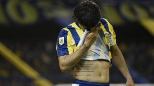 Dolor y preocupación. Ignacio Malcorra sintió una molestia muscular apenas empezó el partido y salió antes de los 20’.