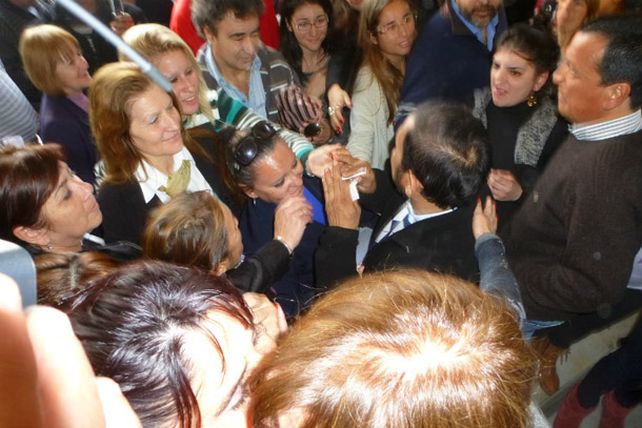Ignacio estuvo en Paraná y ratificó su deseo de radicarse en la ciudad