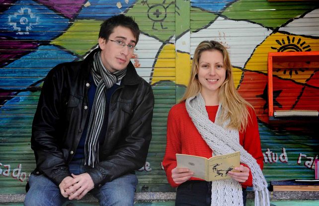 Camilo Scaglia y Estefanía Bianco estudian Historia en la Facultad de Humanidades