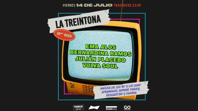 La mejor música de los 90s y los 00s vuelve con La Treintona