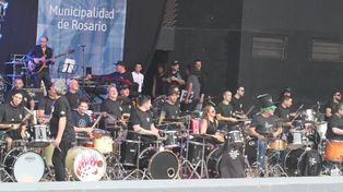 Un evento único que crece año a año: más de sesenta bateristas tocarán en simultáneo en el Anfiteatro, en homenaje a Oscar Moro