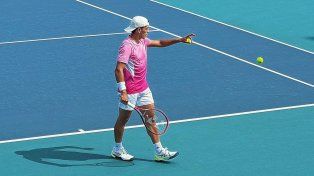 Debut y despedida para Báez en el Masters 1000 de Miami