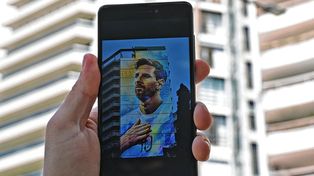 El mural comenzó a ser pintado&nbsp;