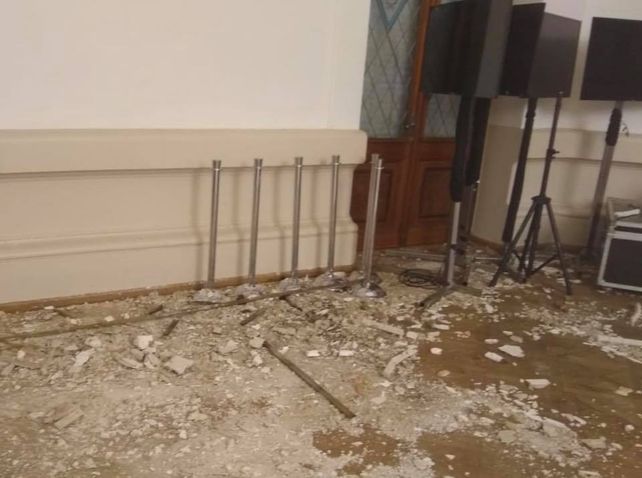 Imágenes de cómo quedó Casa de Gobierno en Santa Fe