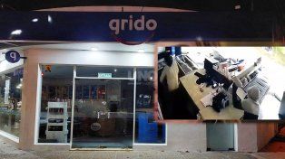 Los detuvieron con la registradora