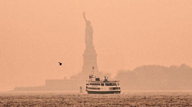 Estados Unidos afectados por los graves incendios en Canadá
