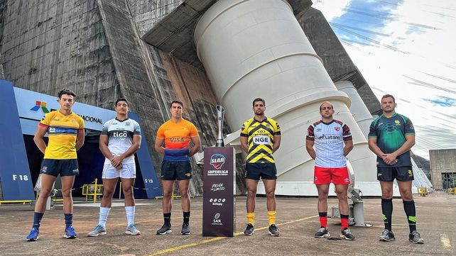 Los capitanes de las franquicias de la Superliga Americana visitaron la represa binacional de Itaipú.&nbsp;