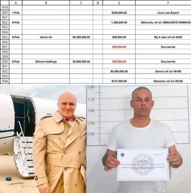 El diputado Espert, el narco detenido "Fred" Machado y la prueba que tiene la Justicia de EEUU sobre el pago de los 200 mil d&oacute;lares.