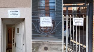 Vecinos de Candioti Sur empapelaron el barrio en contra del Seom: Este sistema no ordena, solo recauda